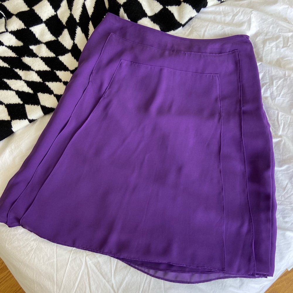 2000s Purple Skirt